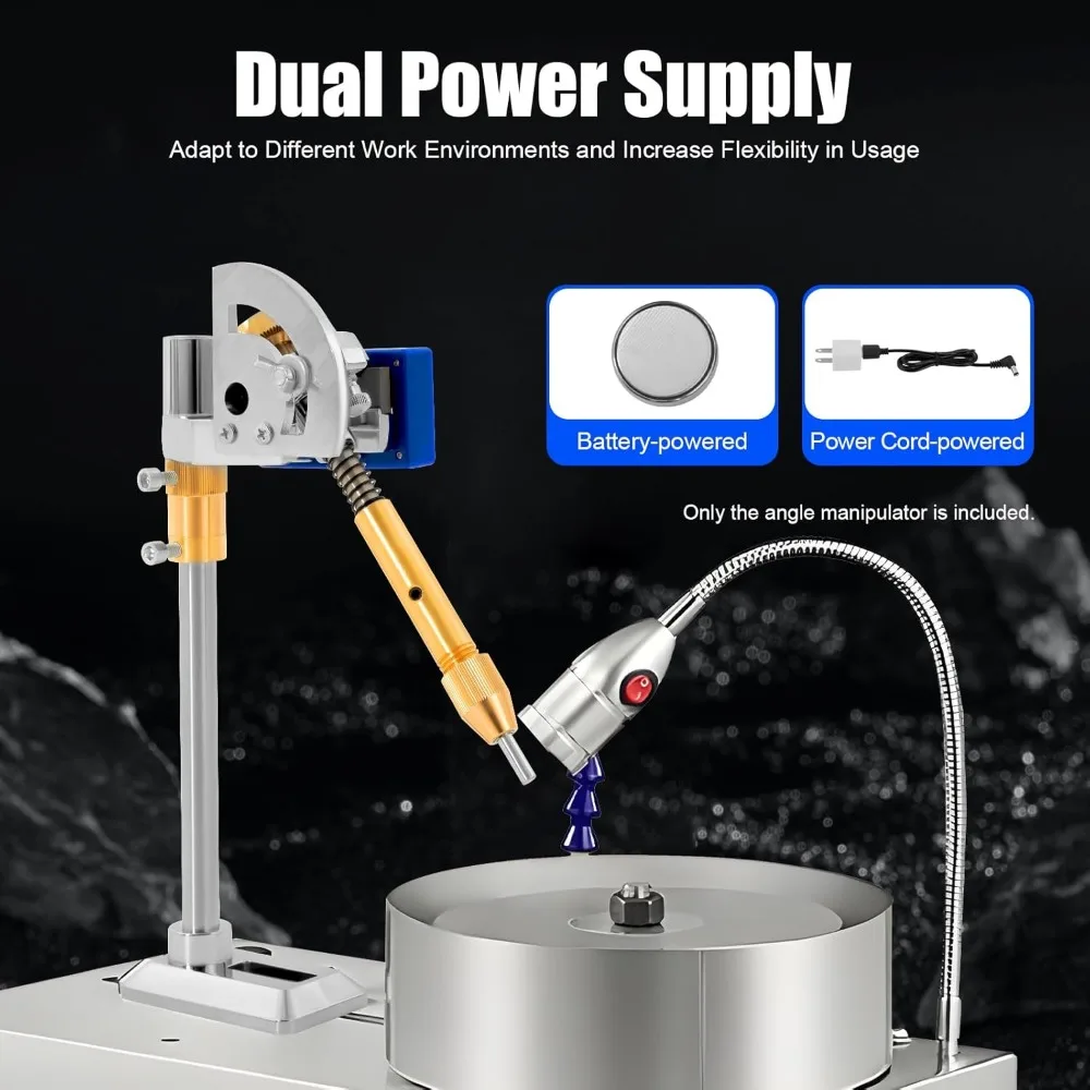 مناور طحن الأوجه عالية الدقة لتلميع اليشم والأحجار الكريمة وتعديل الزاوية #3