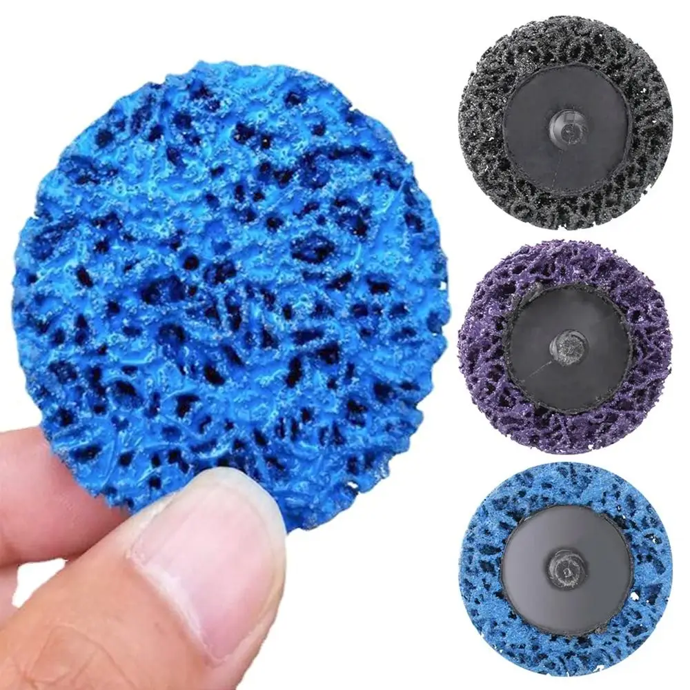 

1Pcs Grinding Disc Polishing Wheel with Holder For Clean And Remove Paint Poly Strip Discs Abrasive 2 Inch 50mm Stripping Wheel