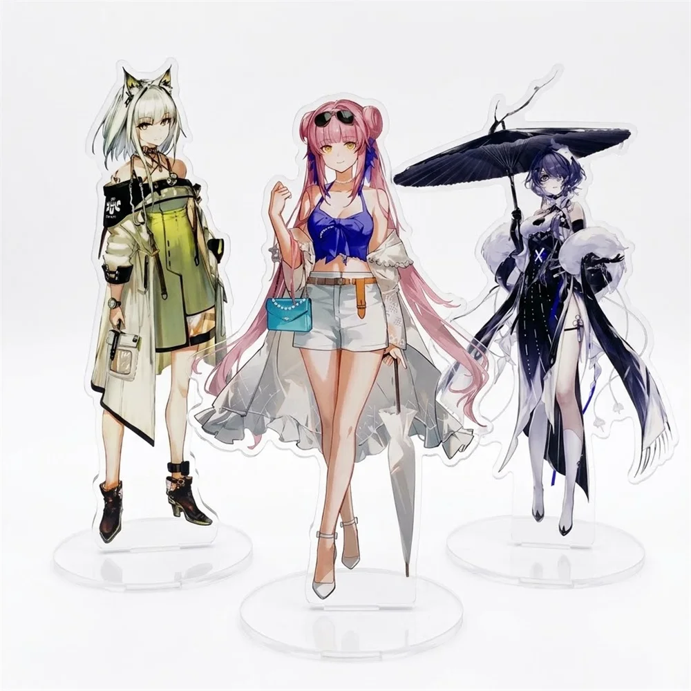 15CM Anime Arknights Acrylic Keychain Stand Model Ornament Accessories Goods Christmas Gifts