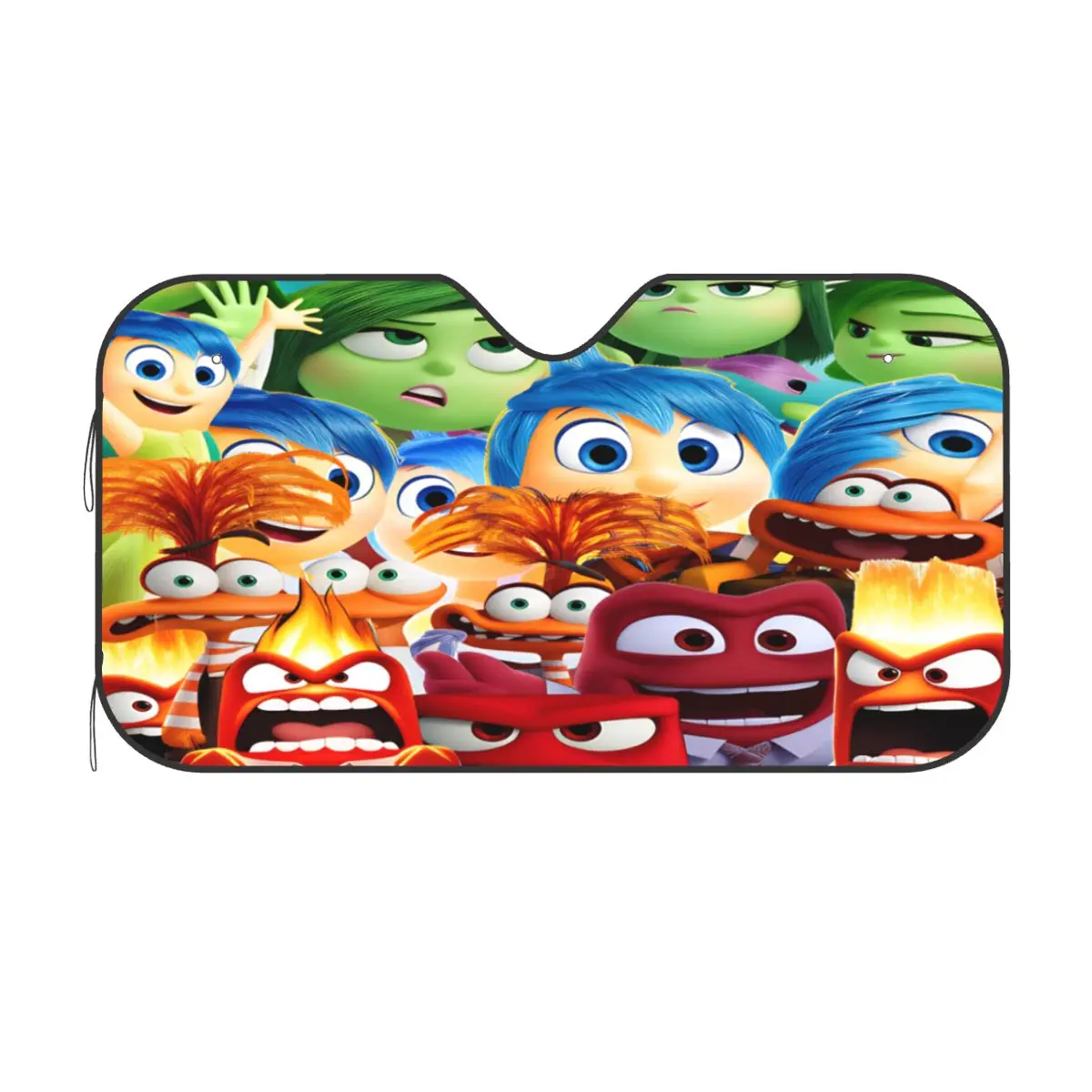 

Солнцезащитный экран для лобового стекла автомобиля Insides O-Out, складной, с защитой от УФ-излучения, для защиты от летнего жары, легко устанавливается.