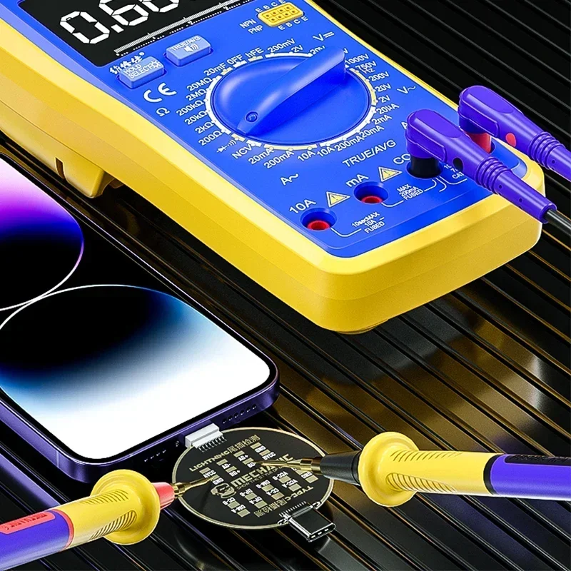 MECHANIC T810 scheda di prova della spina di coda del telefono cellulare staccabile per Iphone Android Lightning TYPE-C nessun rilevamento dei guasti di ricarica