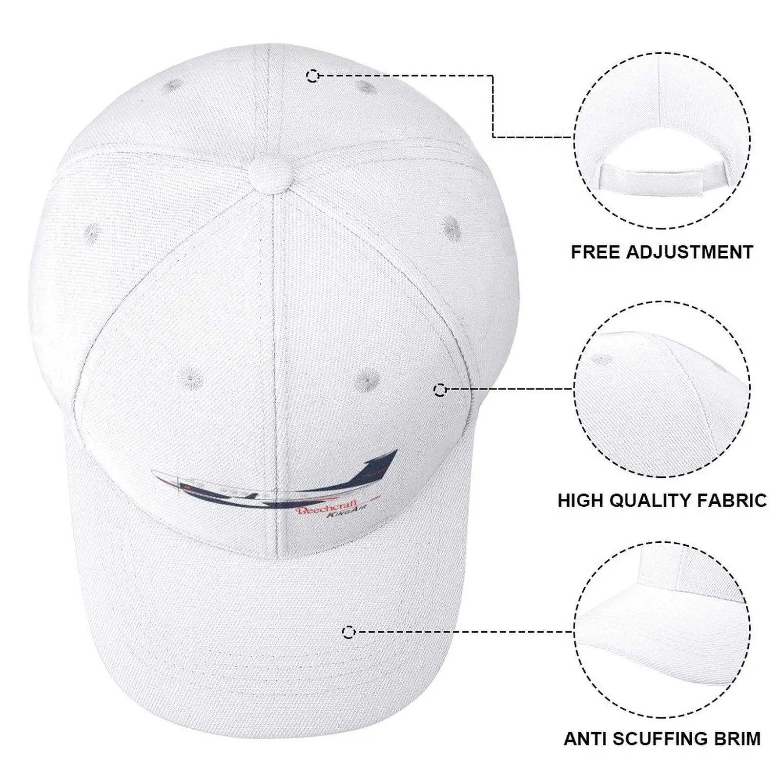 Hêtre Kingair-Casquette de baseball pour homme et femme, chapeau de camionneur, marque, 200