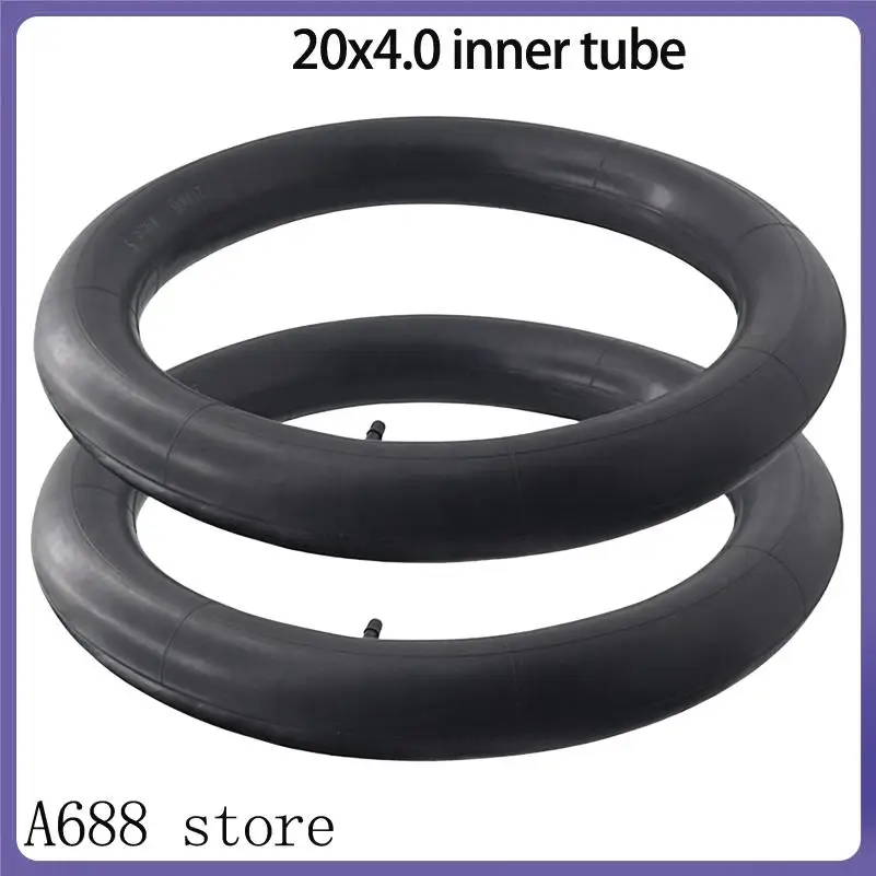 

Durable 20x4 Inch Wide Rubber Bike Inner Tube for Snow and Beach Bicycle Tire Replacement