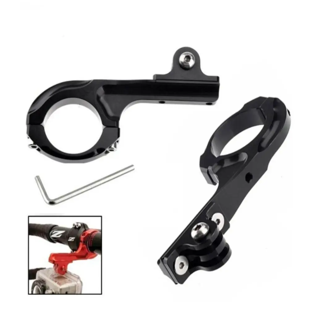 Q-förmige Fahrradklemme aus Metall, Fahrradklemme für Gopro-Action-Kameras, Fahrradhalterung, feste Halterung