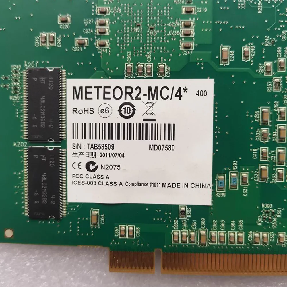 

METEOR2-MC/4 Y751-04 REV.A Карта захвата изображения