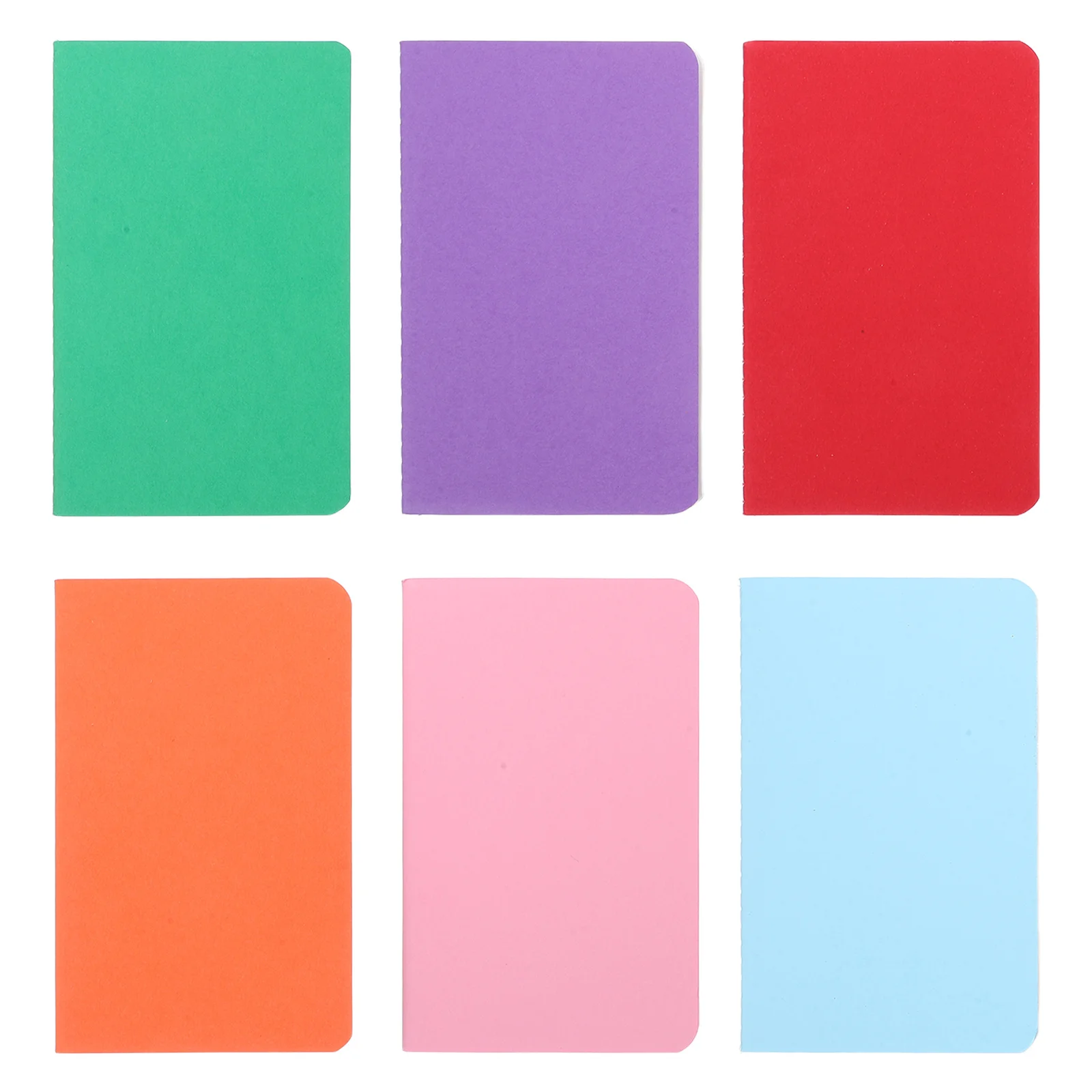 36 pz Mini Pocket Notebook A6 Foderato Memo Notepad Confezione Bulk Blocco di scrittura da viaggio per l'ufficio scolastico Journaling Piccolo portatile