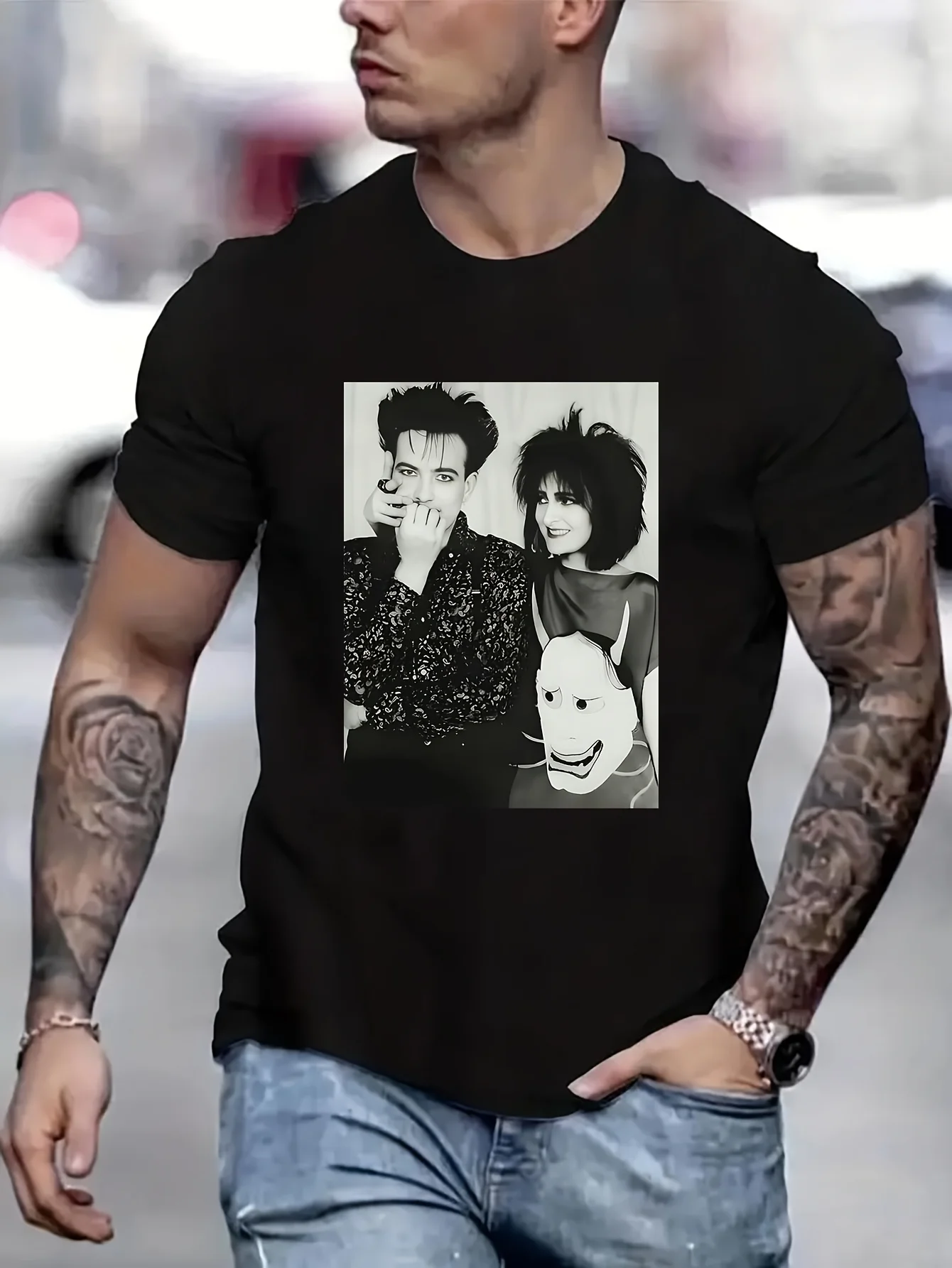 

PinkPantheress Singer Robert Smith & Siouxsie Sioux Michelle Branch ""Are You Happy Now" Man Summer Man Kawaii B5022791