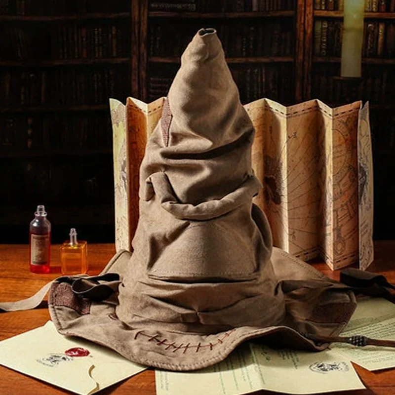 

Аниме Фильмы Ведьма Волшебник Шляпа Волшебная Сортировочная Шляпа Кожаный Реквизит Для Вечеринки Одевание Шляпа Унисекс Детский Косплей Костюм Аксессуары Для Хэллоуина