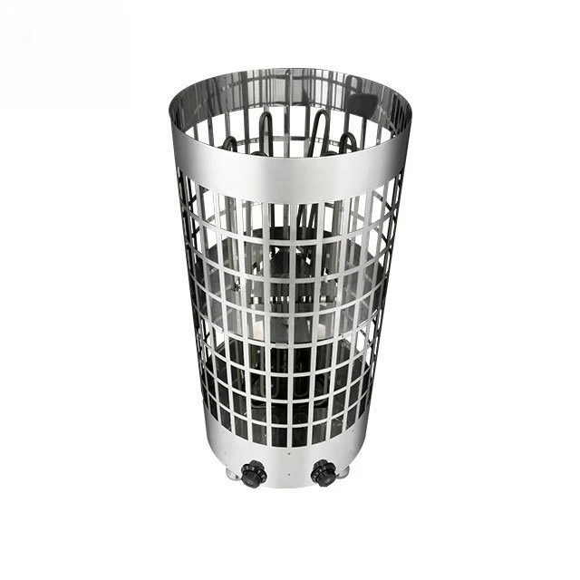 Stainless steel circular sauna furnace commercial steam room equipment