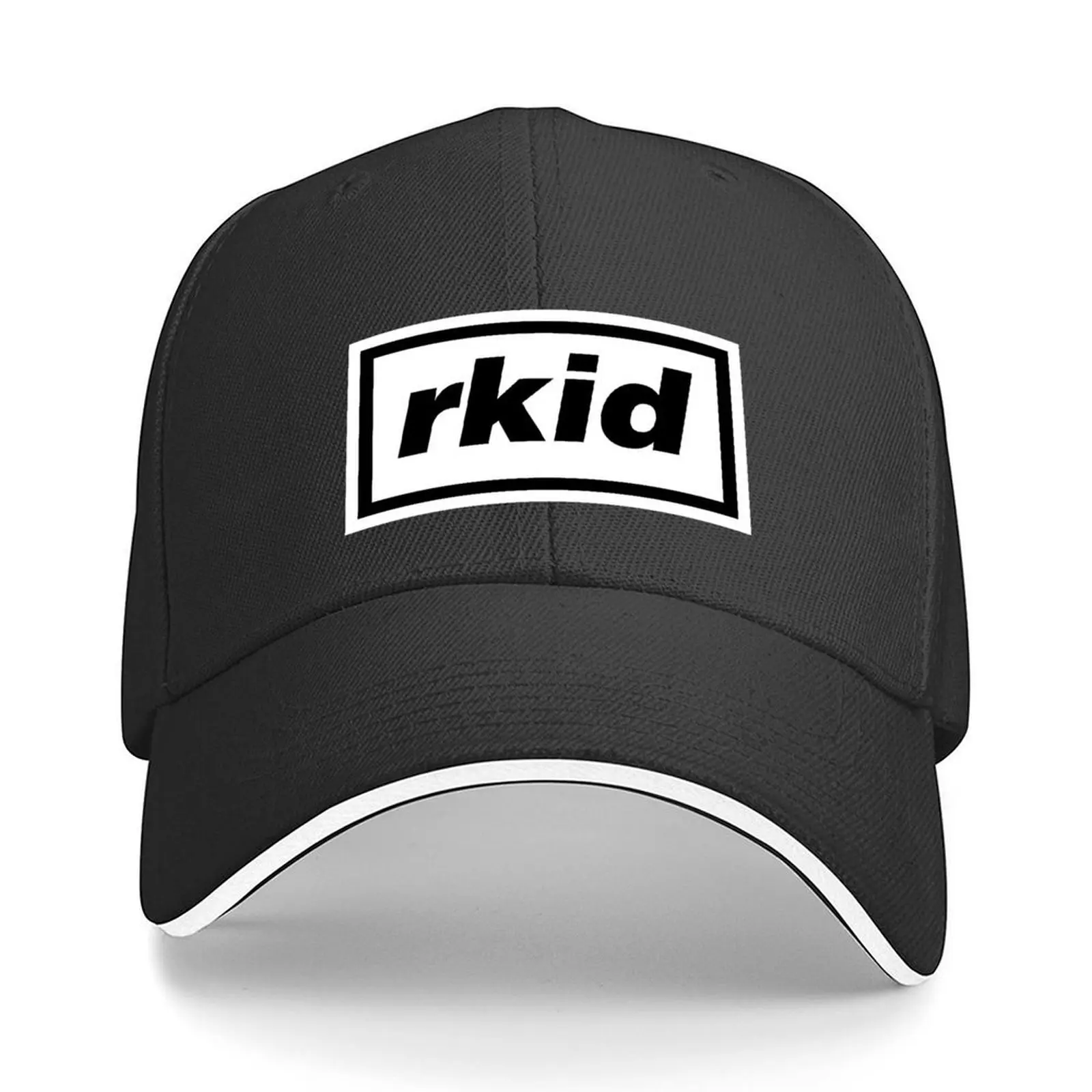 

rkid White/Black Baseball Cap Visor men's big size hat Luxury Hat Beach Outing Women Caps Men's