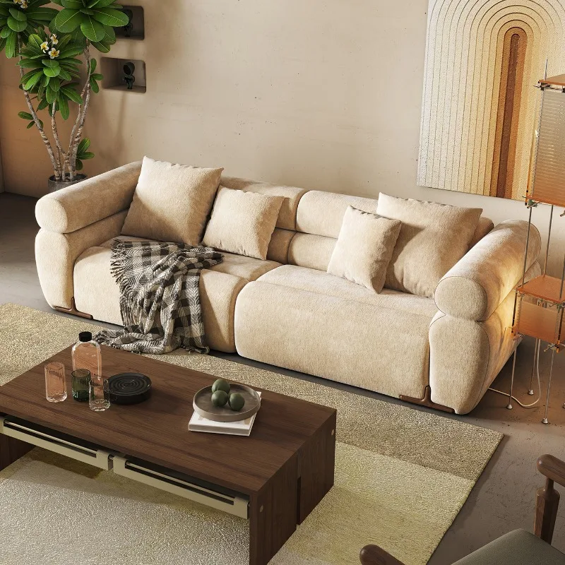 Nordic Cinema Living Room Sofas Economic Adults Relaxing Lazy Sofa Luxury Cushion Articulos Para El Hogar Home Furniture