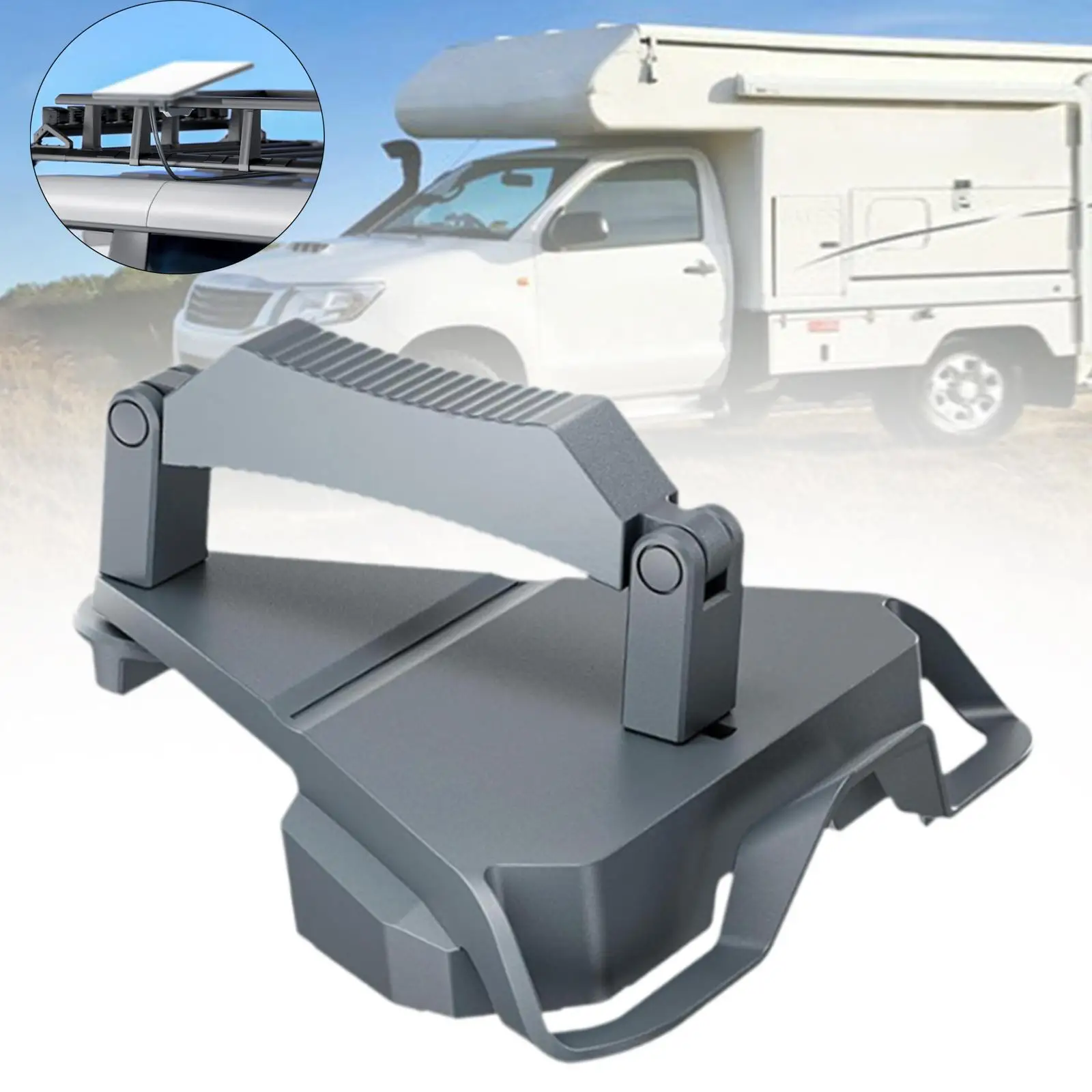 RV Satellite Dish Mount Holder Portable Mounting Bracket Easy Installation
