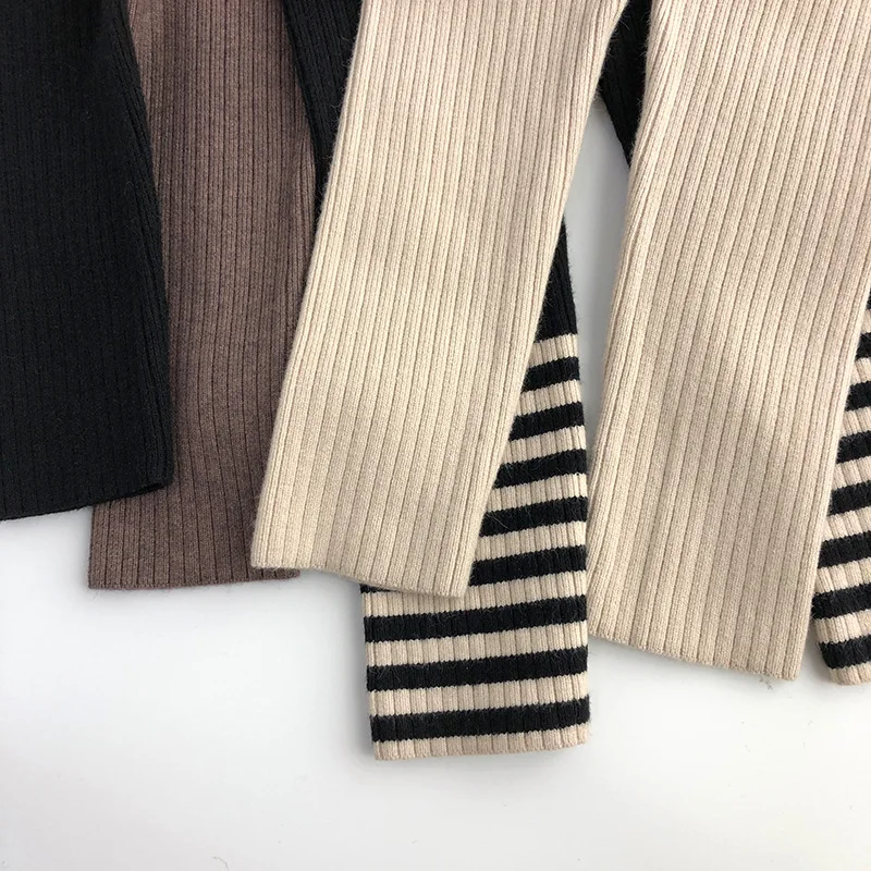 MILANCEL 2026 Frühling Hochelastische Gestrickte Kinder-Sweaterhose Skinny Einfarbige Kleinkinder Jungen Mädchen Leggings Hosen für 1-6 Jahre – Detail 7