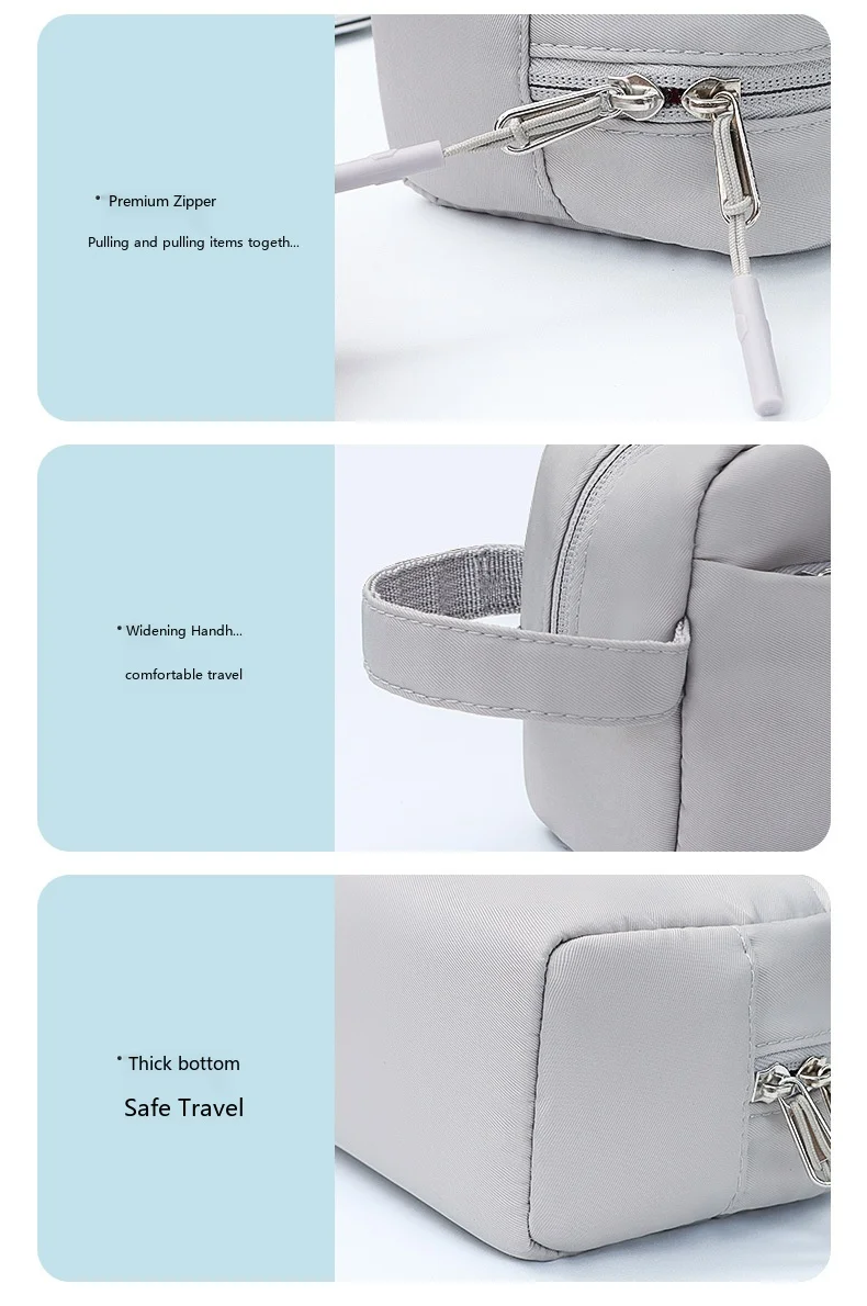 Digitale Gadget-Aufbewahrungstasche Leichter Kabel-Organizer für Powerbank und USB-Ladegerät – Detail 10