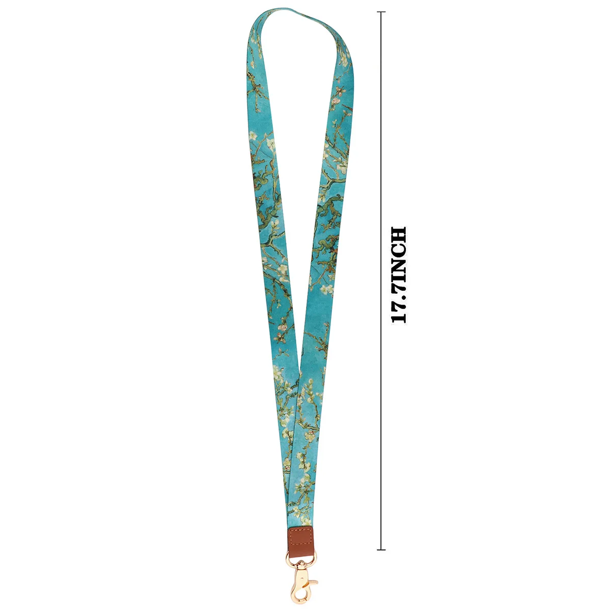 Flower Figure Neck Strap Key Lanyard ID Card USB Badge Holder Keychain Phone Straps Office Hang Rope Lariat Key Ring Gift