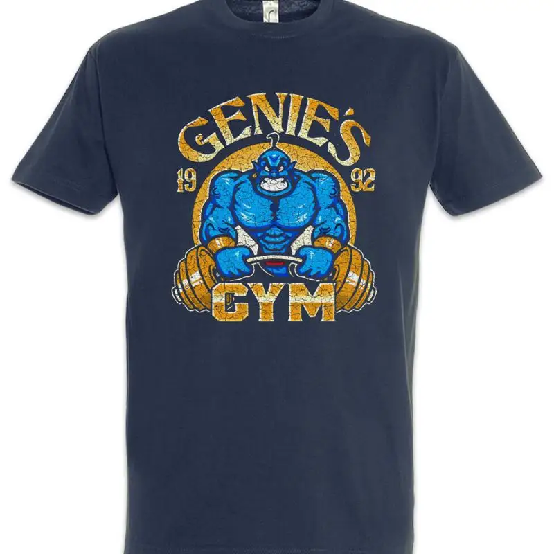 T-shirt de musculation Genie's Gym : Sans douleur, pas de gain – Musculation, Pump, Gainz, Amusant