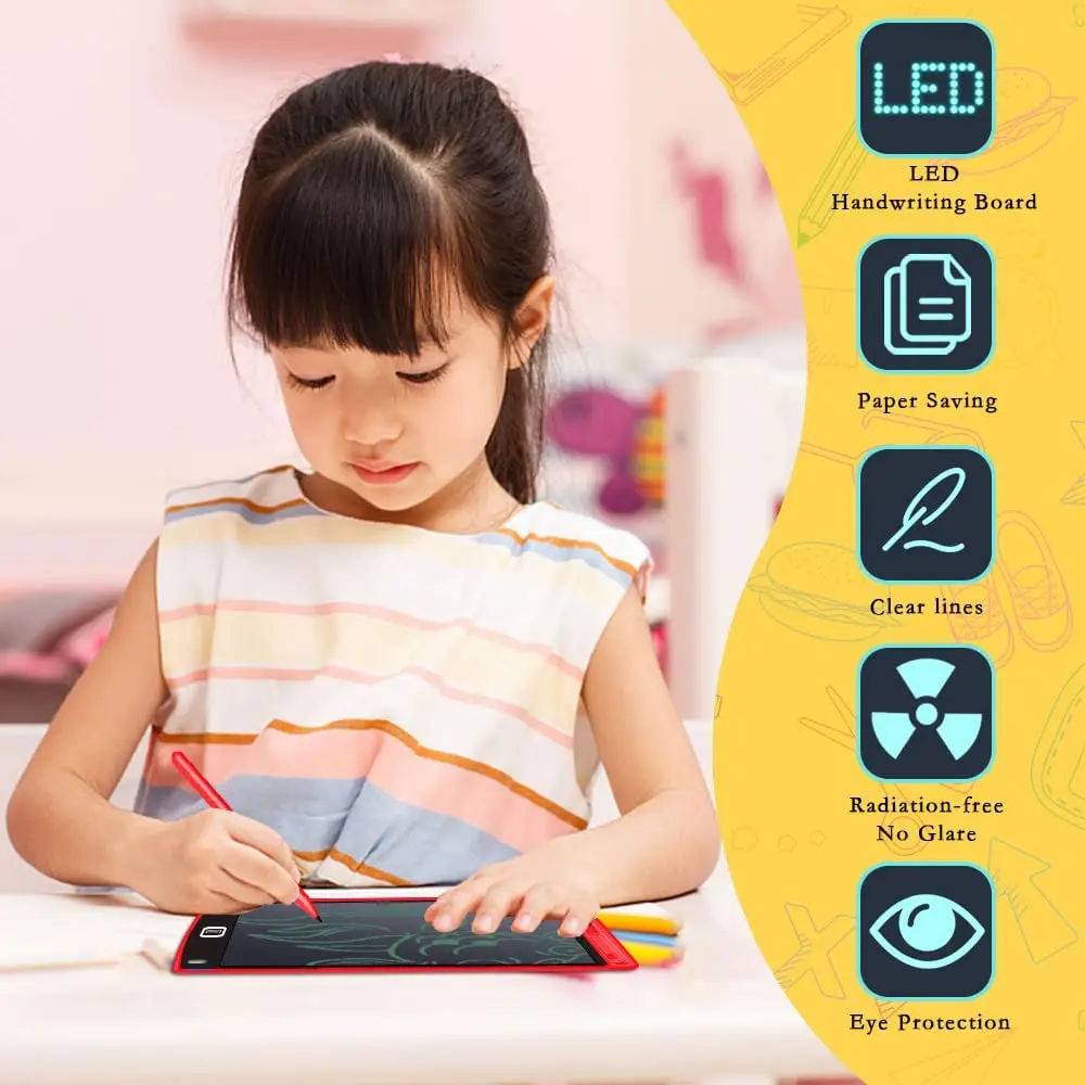 Toys for Children 8.5Inch Electronic Drawing Board LCD Screen Writing Digital Graphic Drawing Tablets Electronic Handwriting Pad image 5