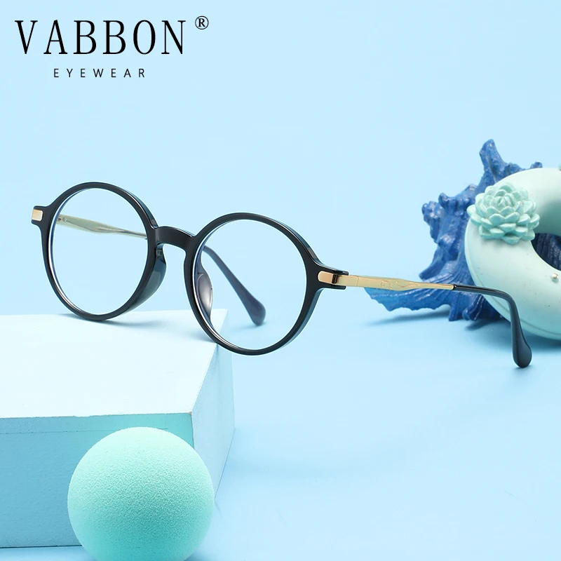 نظارات Vabbon الضوئية للشباب عالية الجودة، يمكن تجهيز قصر النظر المضاد للضوء الأزرق للأطفال مع نظارات طبية خفيفة للغاية، نظارات فوتوكروميك 2023-32