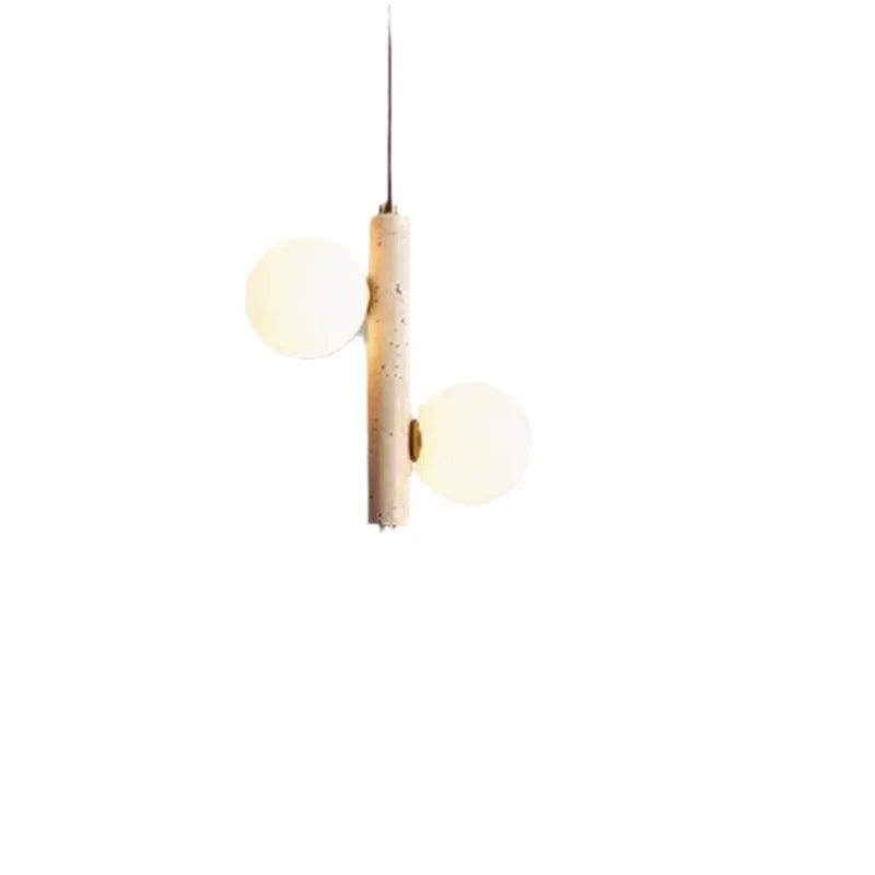 Cave Stone Led Pendant Lamp For Dining Room Kitchen Bedroom Bedside Living Room Decoration Modern Nordic Style Chandelier Light