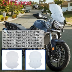 Motorcycle Front Wind Screen Windshield Windscreen Protection For Triumph Tiger 800 XC XR XRX XRT XCX XCA 2018 2019 2020 2021