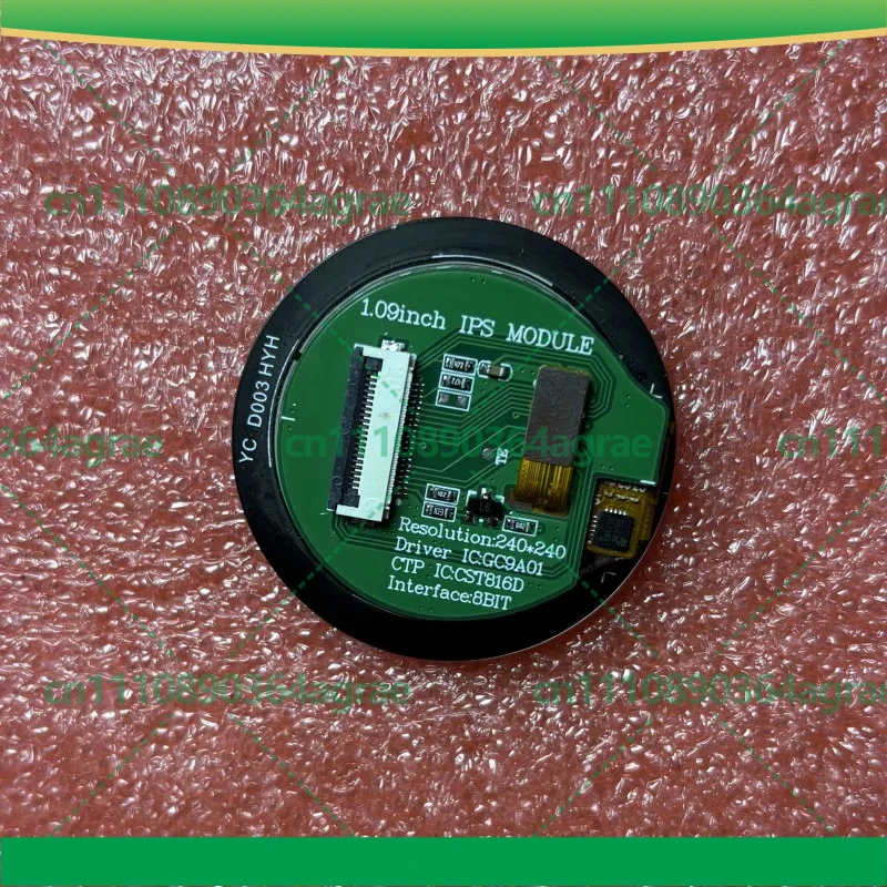 For 1.09 inch LCD TFT IPS Full View Circular Color Screen GC9A01 Capacitive Touch Display Replacement Power Tools Accessory