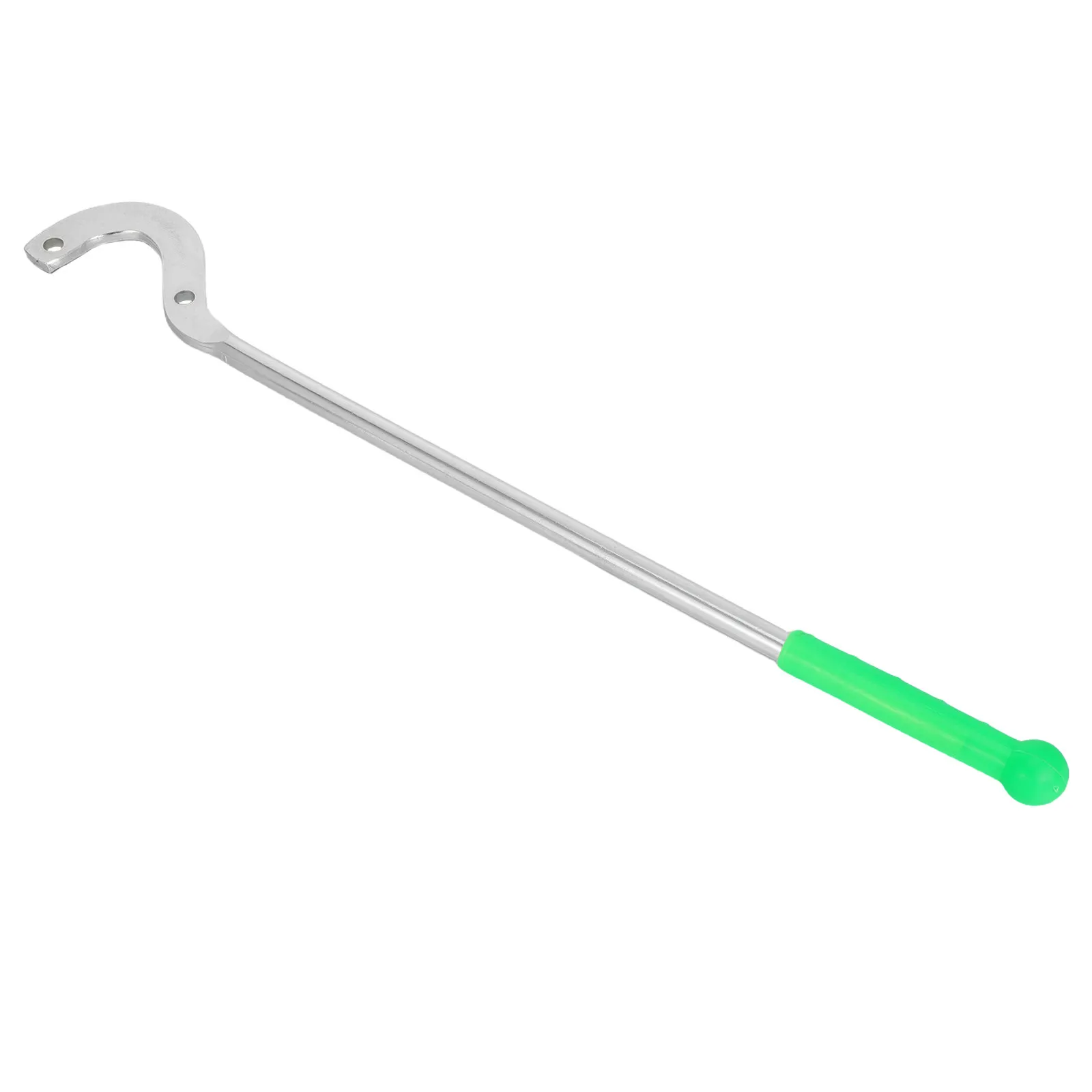 Hand Pump Handle Replacement Long Iron Lever 60Mm Hook Head Non Slip Grip Manual Well Pump Water Extraction Tool