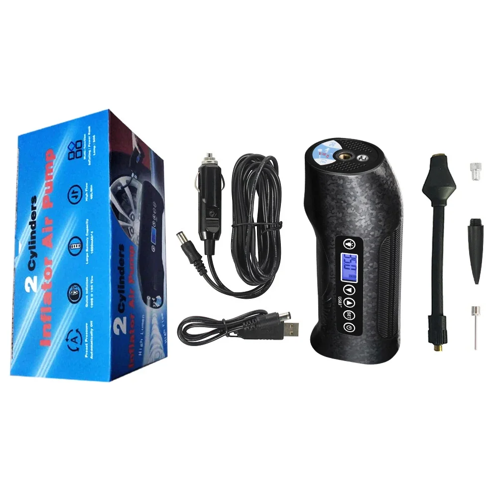 

New Vehicle Tools 40L/Min Air Pump For SUV CAR Tire Inflator Portable Electric Bicycle Pump