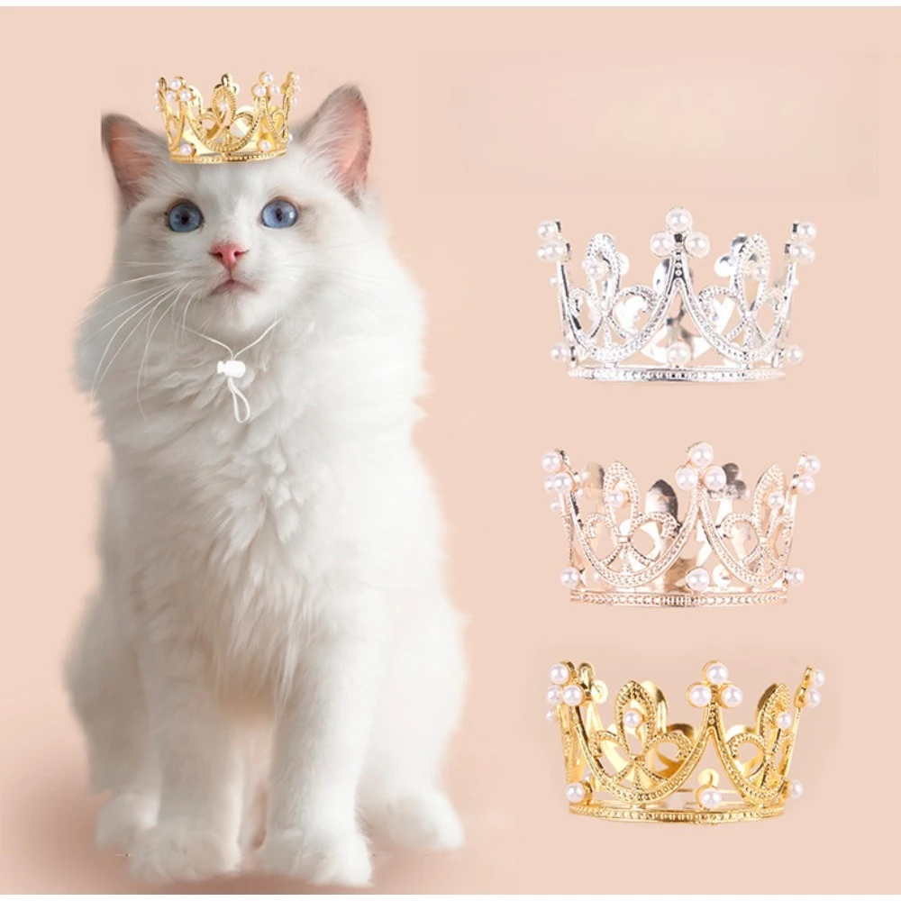 

Pet Crown Hat Pet Party Birthday Decorations Pet Holiday Decorations Pet Supplies