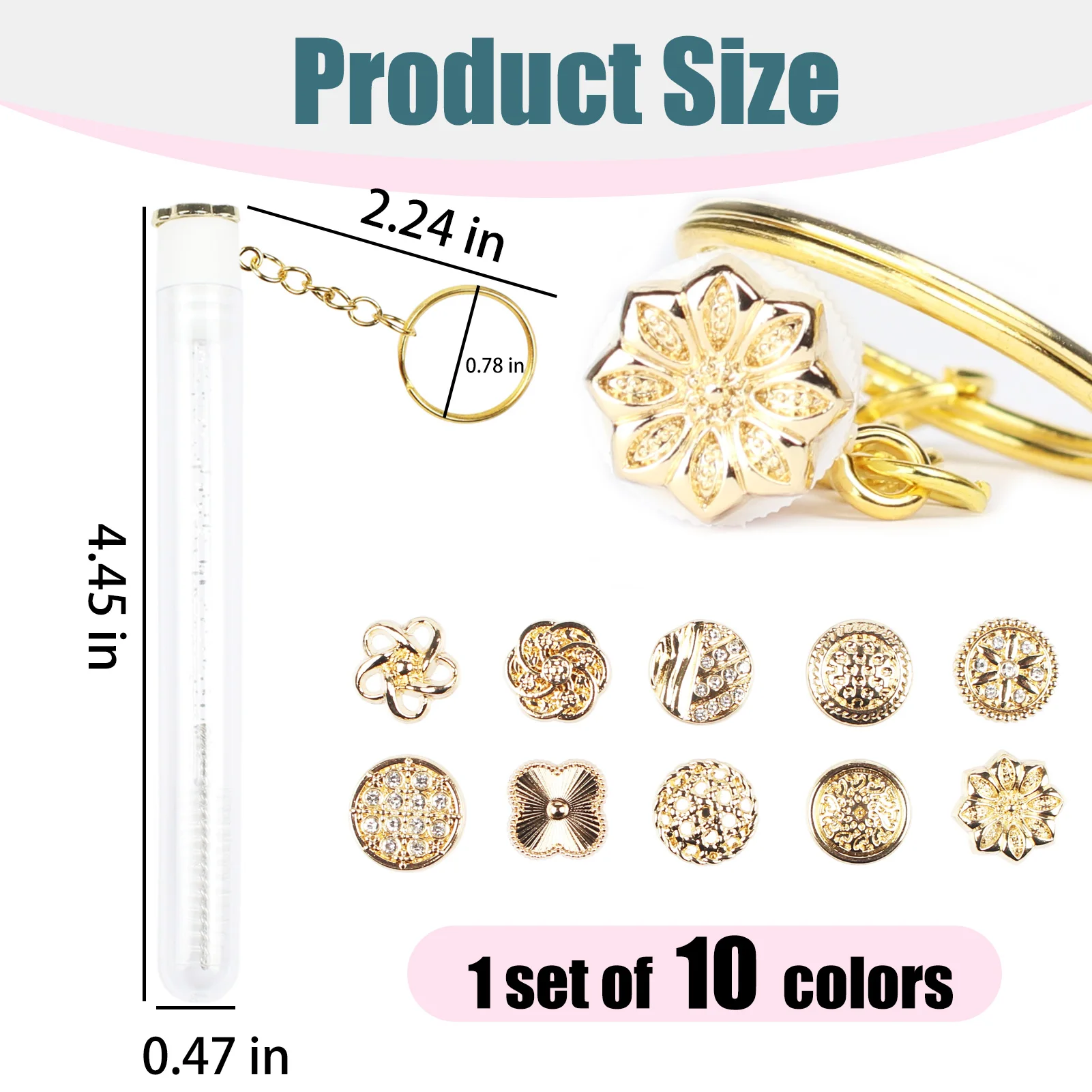 10 قطعة عصي الماسكارا أنبوب قابلة لإعادة الاستخدام لاش Spoolies رمش فرشاة أنابيب مع المفاتيح Spoolies الذهبي المعادن لاش تمديد فرش #2