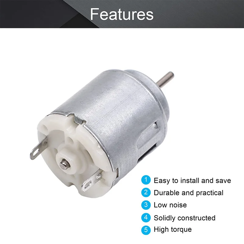 DC1.5-6V  Brushless Mini DC Motor 3V 5V Micro Electric DC Motor for Toys Car Electric Boat Fan Mini Engine High Speed 5000RPM