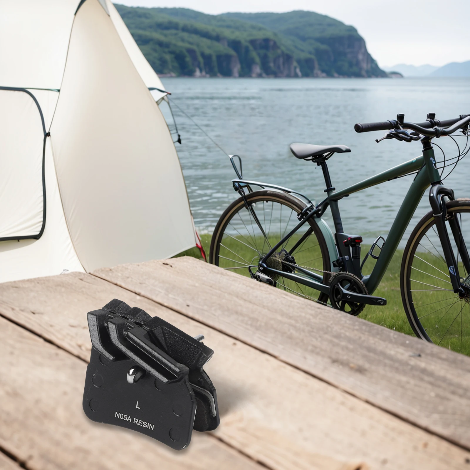 

Practical Brand New High Quality Disc Brake Pads Bicycle Accessories For MTB Road Bike Resin Cooling Brake Pad