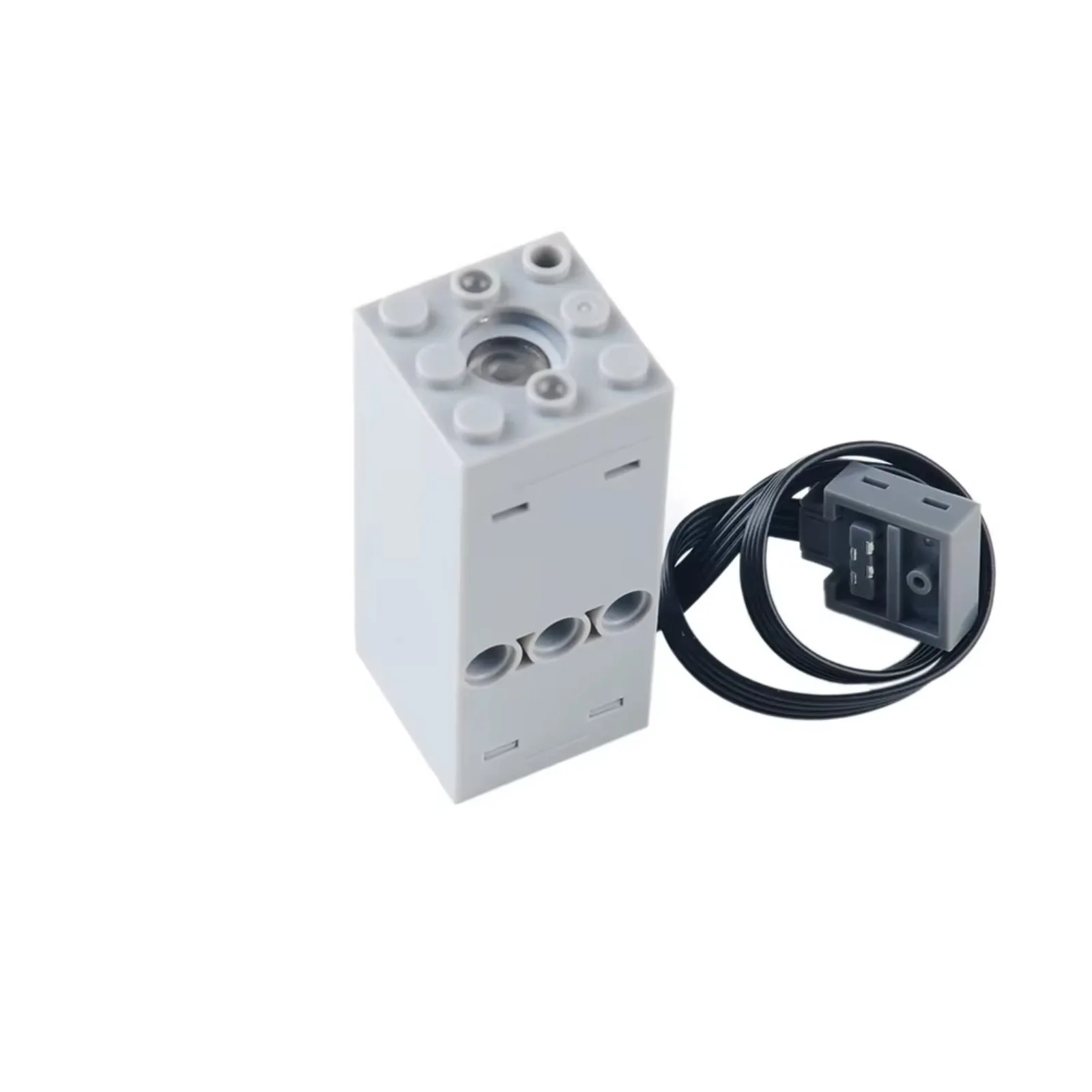 Motor de pulverizador de fumaça Mould King Fogger para modelos de trem de blocos de construção MOC com função de ciclo automático