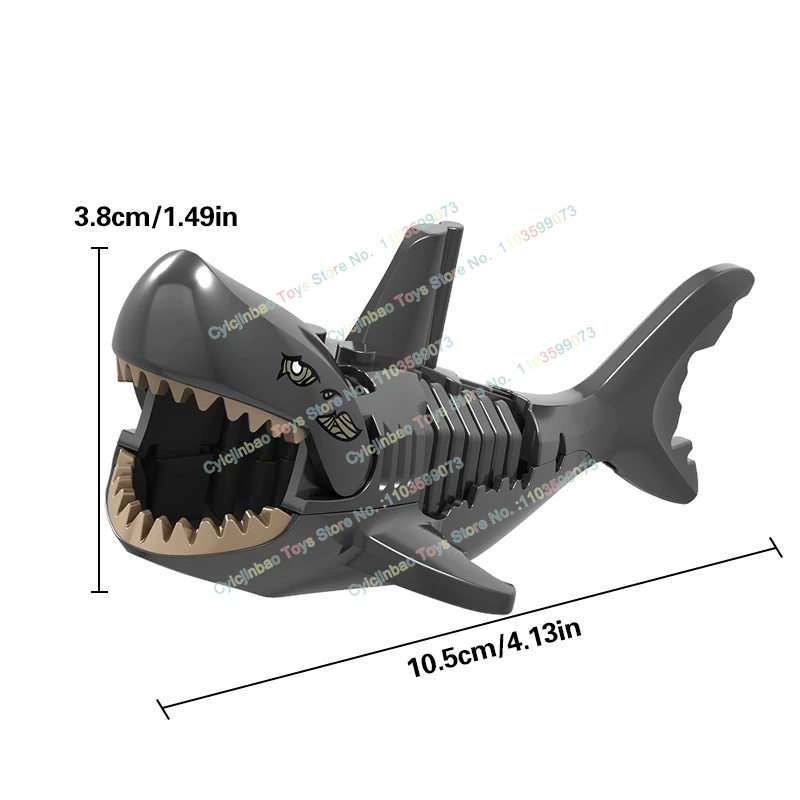 MOC Animation Anime TV Serie Animal Shark Building Blocks bricks Eaducation Toys For Childrens Gift XL001 XL016 XL017 XL018