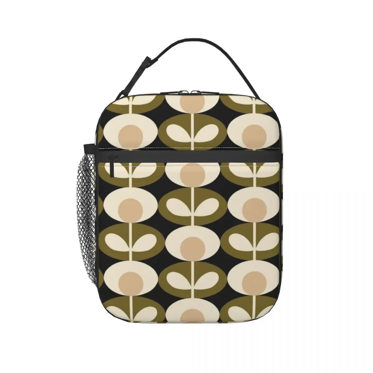 Orla Kiely Floral Thermal Insulated Lunch Bag Scandinavian Portable Lunch Container Camping Travel Multifunction Food Box