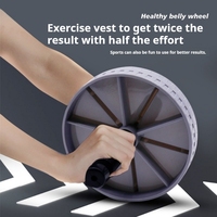 Ab Roller Wheel Ab Workout Equipment for Abdominal & Core Strength Training Home Gym Fitness Equipment Exercise Wheel for Adult