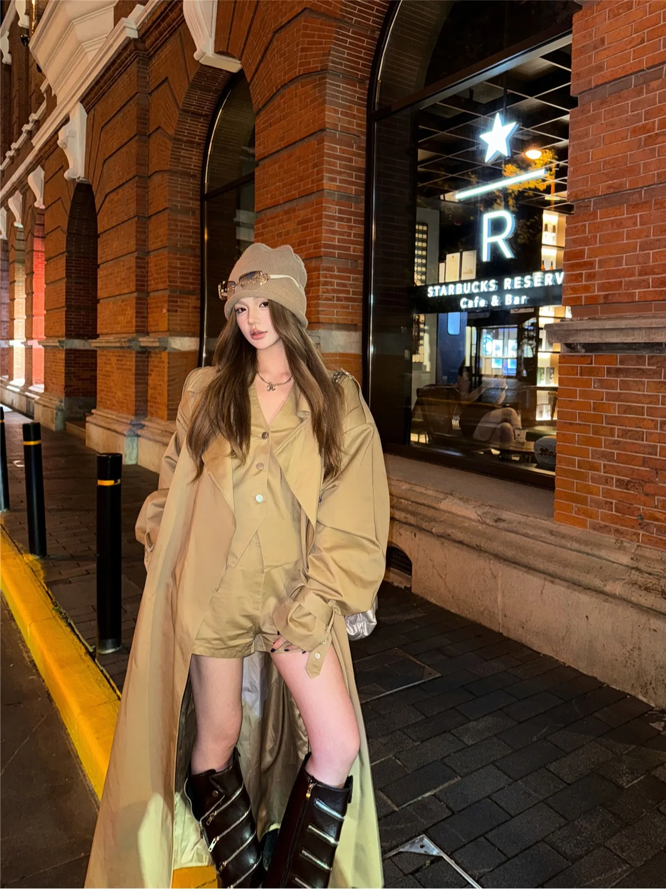 i Color Ele Giacca a vento Jaet Vest Set da donna casual di fascia alta con sensazione di ort Pantaloni a gamba dritta Set di pezzi di maglietta