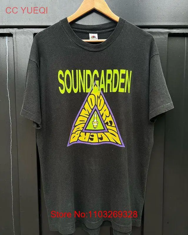 Винтажная Футболка Soundgarden 1992 Badmotorfinger Fingaz4Life Band унисекс KH5358