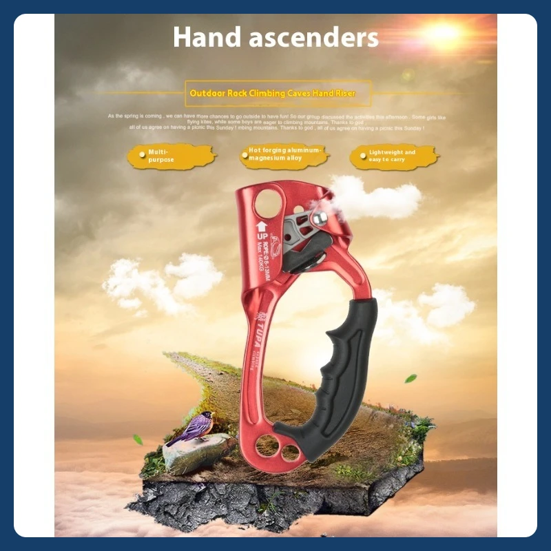 

Right Hand Rope Climber Hand Rope Climber Mountaineering Climber Caving Outdoor SRT Climbing Equipment Climbing Supplies