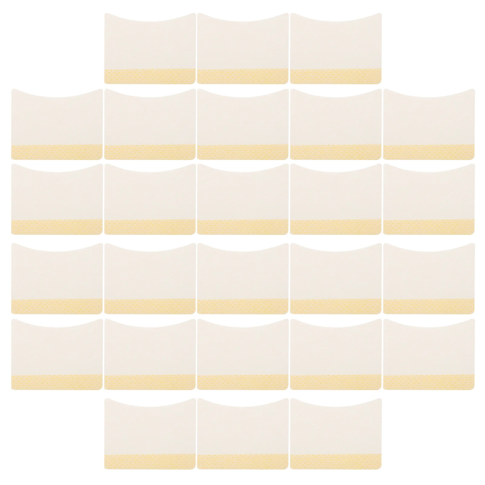 200 pezzi nastri isolanti per ciglia materiale in cotone forniture per estensioni delle ciglia sotto i cuscinetti per gli occhi uso professionale sicuro e traspirante