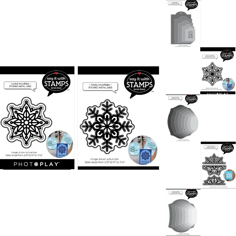 Beautiful snowflakes drift down from the sky New Arrival 2026 Metal Cutting Die Scrap booking DIY Decoration Craft Embossing