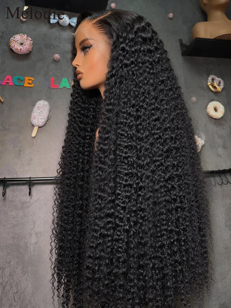 

40 Inch Water Wave Curly Lace Front Wigs 13x4 13x6 HD Deep Wave Lace Frontal Wig 5x5 Glueless Human Hair Wigs For Women 250%