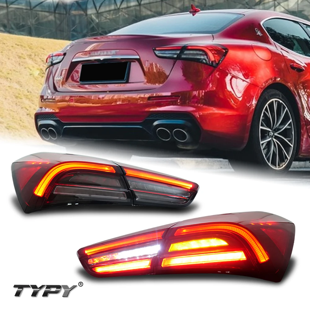 

High Quality New Trofeo Tail Lamp with Full LED Automotive Lighting System LED Taillights For Maserati Ghibli 2014-2021