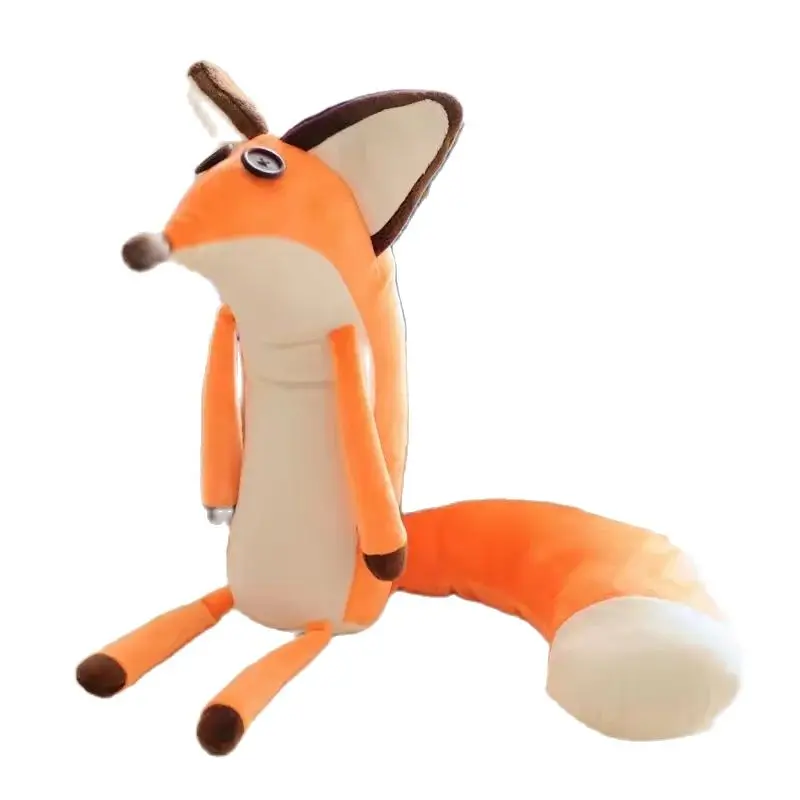 น่ารัก 60 ซม.ภาพยนตร์การ์ตูนเจ้าชายน้อยและ Fox ตุ๊กตา Plush ตุ๊กตาสัตว์ตุ๊กตาการศึกษาของเล่นสําหรับ Babys คริสต์มาสของขวัญ