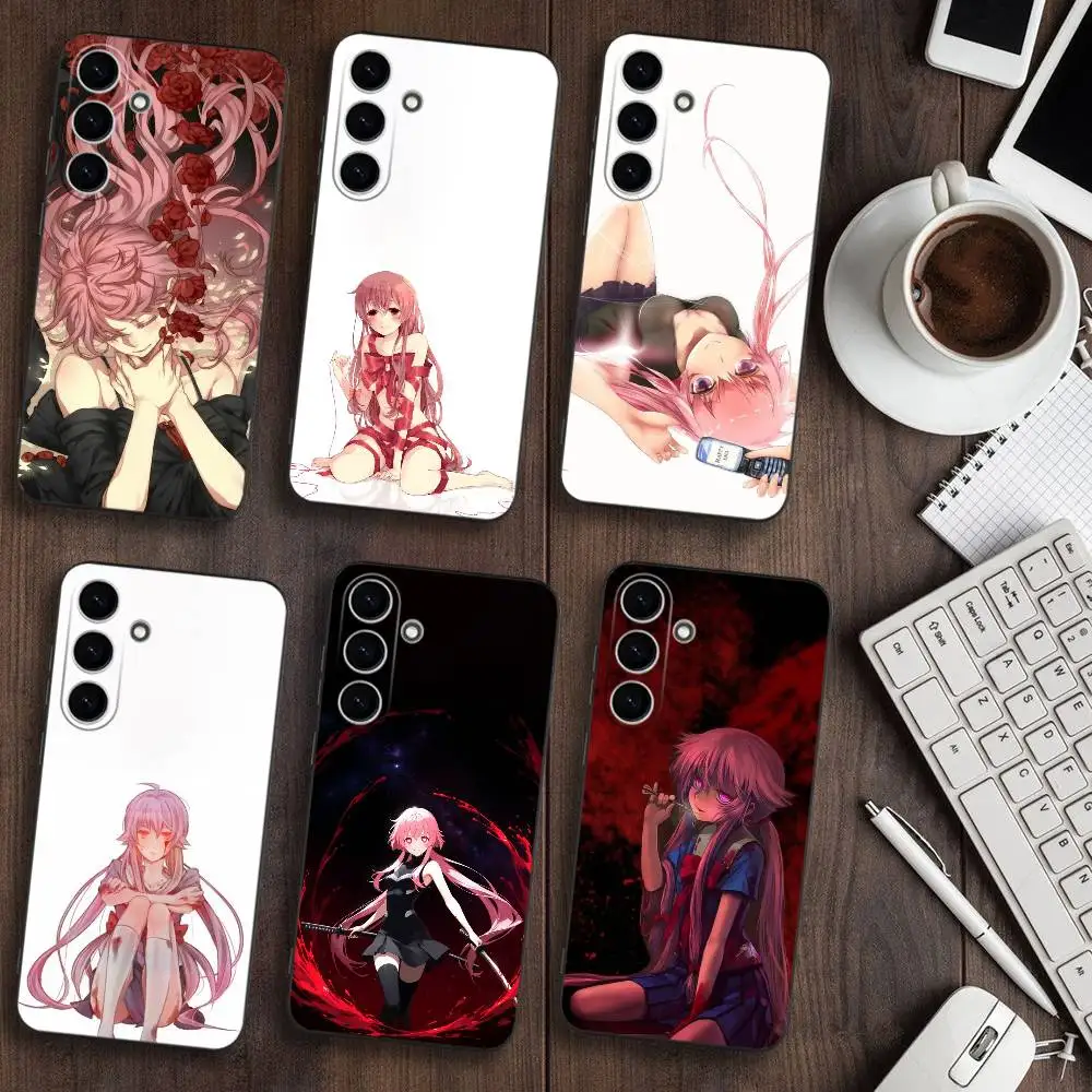 

Future Diary Gasai Yuno Phone Case For Samsung Galaxy A73,A72,A71,A70,A53,A52,A51,Soft Black Shell