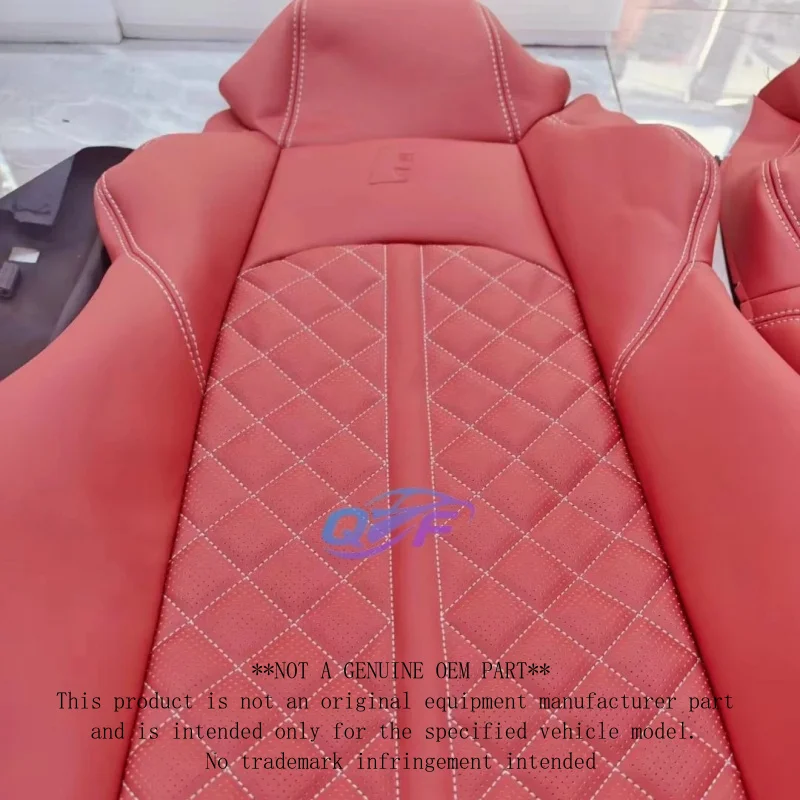 Custom Made Car Seat Covers 5 Seats Luxury High Quality Nappa Leather Fit for Audi S7 A4 A6 A3 Q5 Q7 TT A7 Q3 A5 Q4 Q6