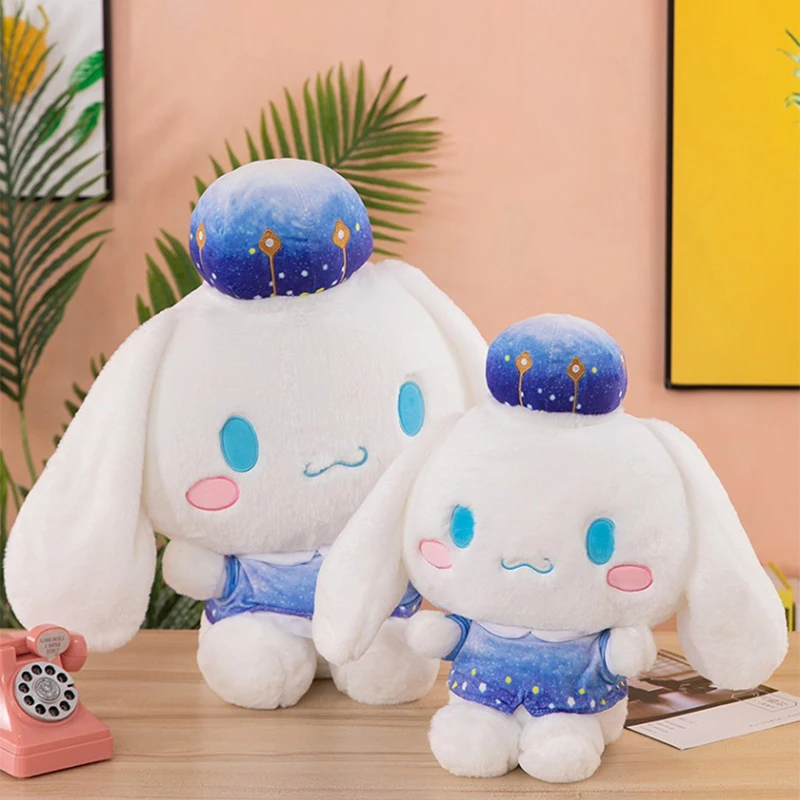 Sanurgente-Jouets mignons en peluche pour enfants, ciel étoilé, enna, animal en peluche, oreiller au beurre, cadeau de festival pour fille, décoration de la maison, chaud