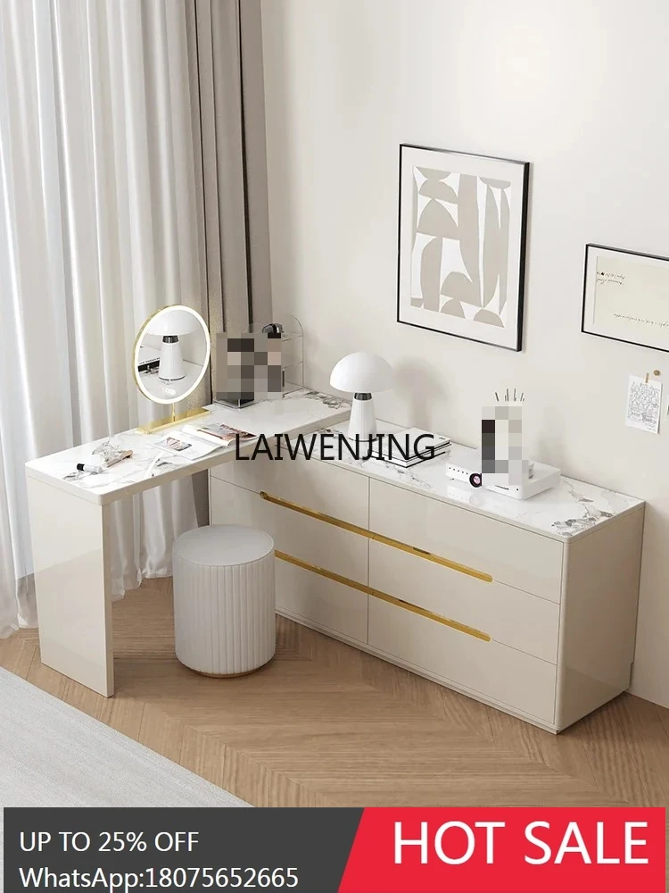 MJY cream style dresser makeup bedroom simple chest desk integrated master bedroom light luxury premium