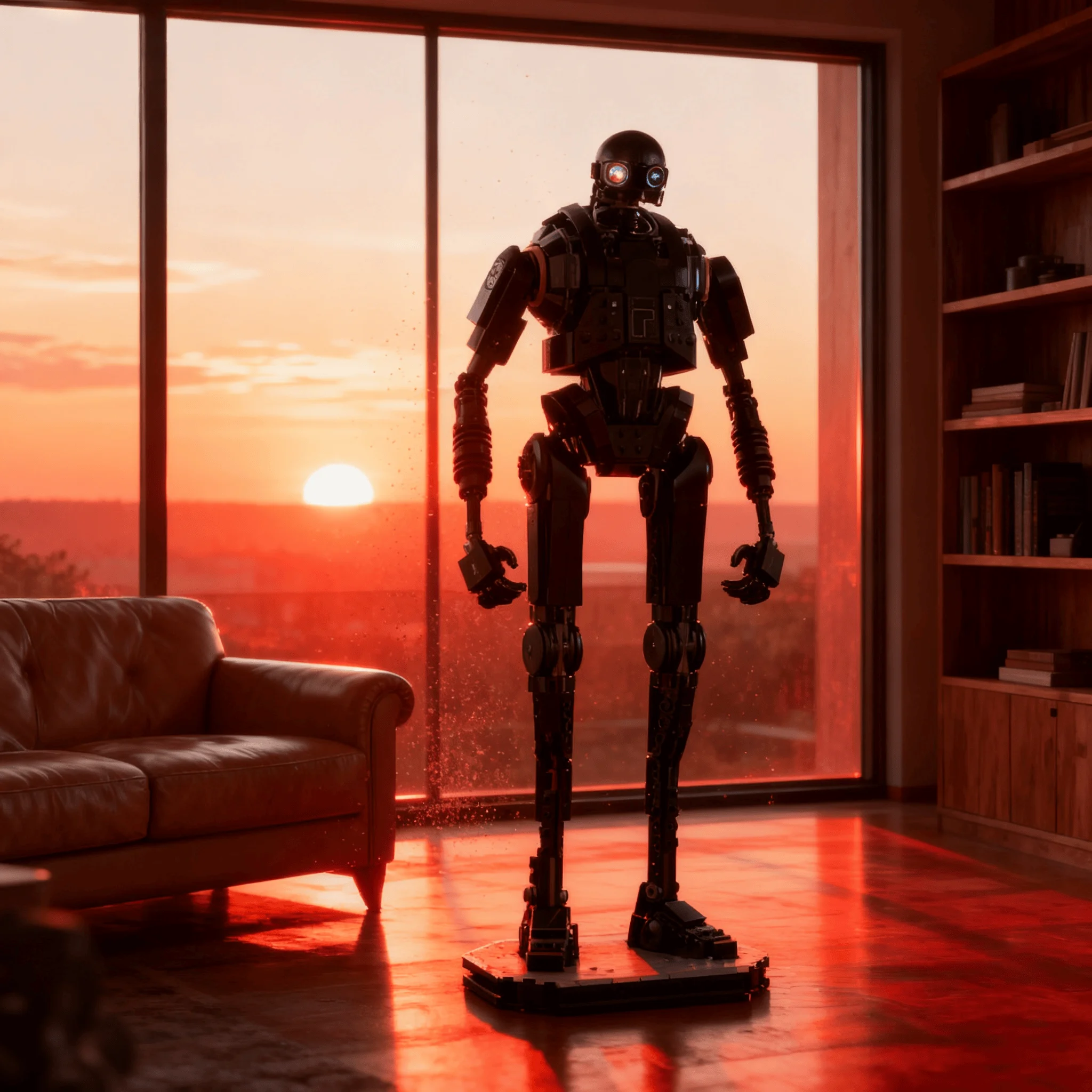 

Новый конструктор MOC: Робот-космонавт (845 деталей), модель 2026 года, для сборки, подарок для взрослых, декор для дома