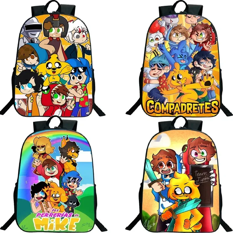 Mochilas escolares Mikecrack de 16 pulgadas, Mochila para niños de alta capacidad, Mochila para libros, Mochila para estudiantes, Mochila para niños y niñas, Mochila de viaje