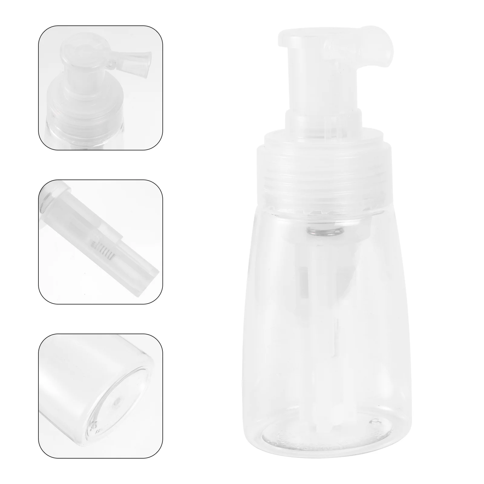 Powder Spray Bottle Hair Salon Sprayer Hairspray Tool Dry Shampoo Salt-free for with Keratin Refillable